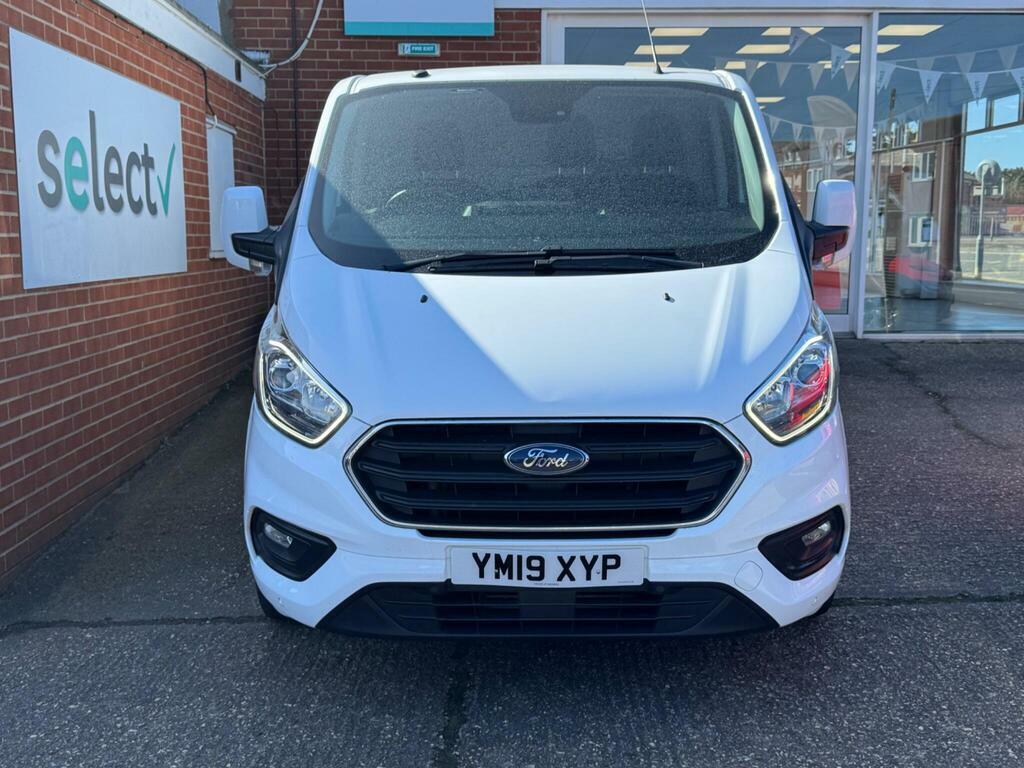 Ford Transit Custom 2.0 280 Ecoblue Limited L1 H1 Euro 6 YM19XYP White #6