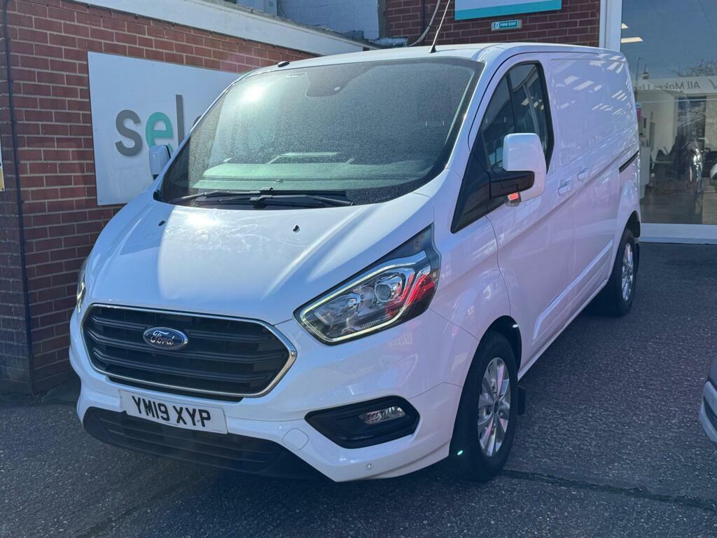 Ford Transit Custom 2.0 280 Ecoblue Limited L1 H1 Euro 6 YM19XYP White #3
