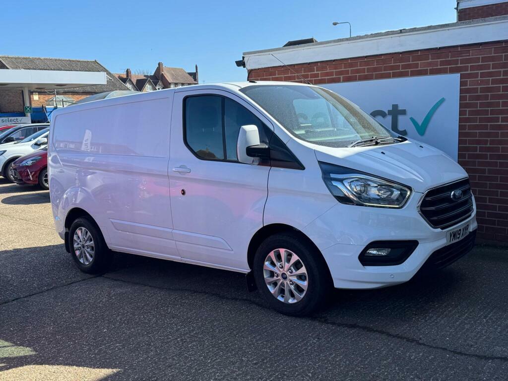 Ford Transit Custom 2.0 280 Ecoblue Limited L1 H1 Euro 6 YM19XYP White #5
