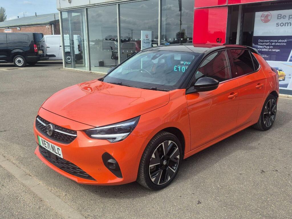 Vauxhall Corsa-e 50Kwh Elite Nav Premium 7.4Kw Charger VE71NLC Orange #2