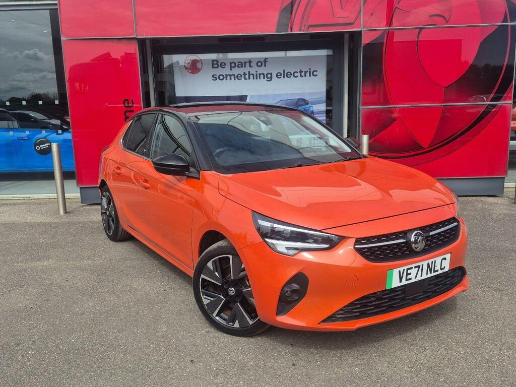 Vauxhall Corsa-e 50Kwh Elite Nav Premium 7.4Kw Charger VE71NLC Orange #6