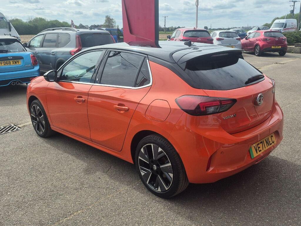 Vauxhall Corsa-e 50Kwh Elite Nav Premium 7.4Kw Charger VE71NLC Orange #4