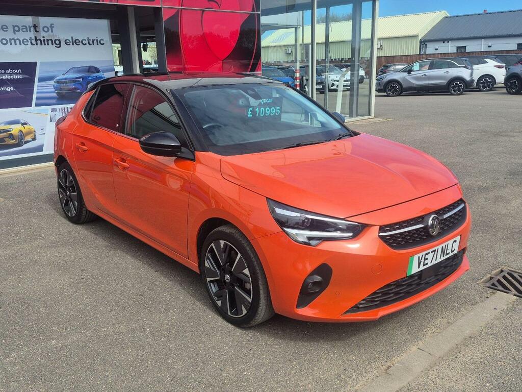 Vauxhall Corsa-e 50Kwh Elite Nav Premium 7.4Kw Charger VE71NLC Orange #3