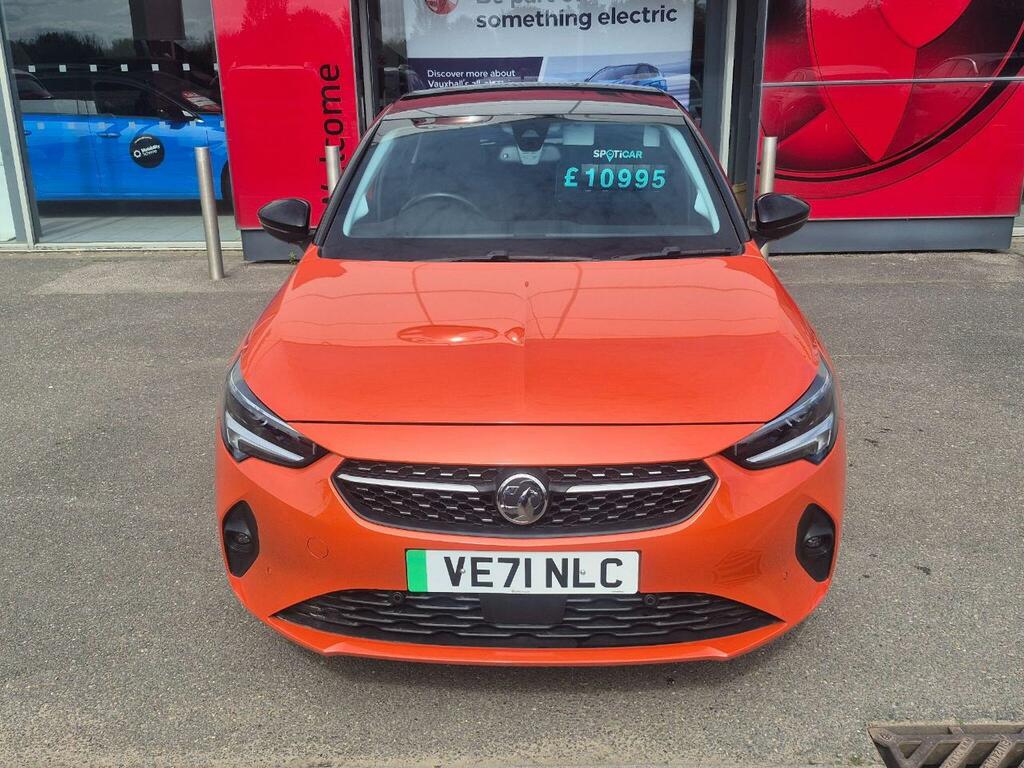 Vauxhall Corsa-e 50Kwh Elite Nav Premium 7.4Kw Charger Orange