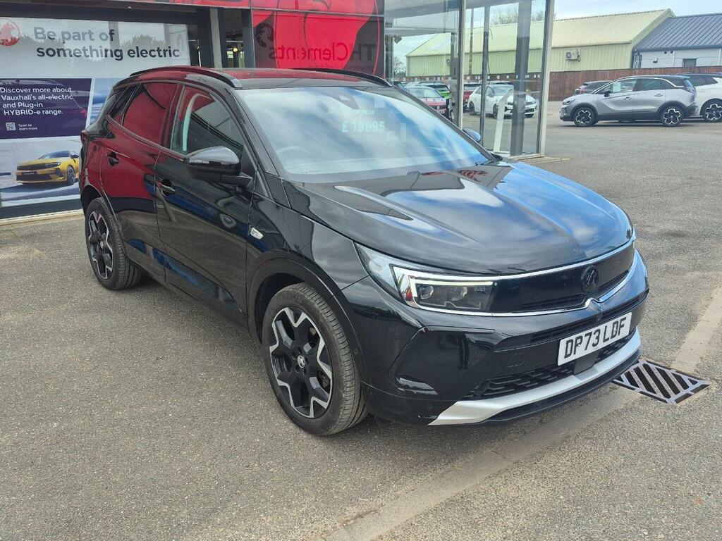 Vauxhall Grandland 1.2 Turbo Ultimate Euro 6 S S DP73LDF Black #6