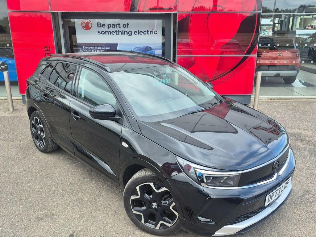 Vauxhall Grandland 1.2 Turbo Ultimate Euro 6 S S DP73LDF Black #5