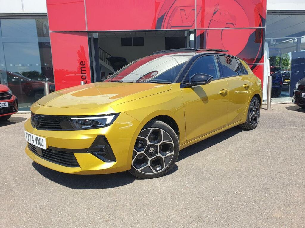 Vauxhall Astra 1.2 Turbo Ultimate Euro 6 S S Yellow #2