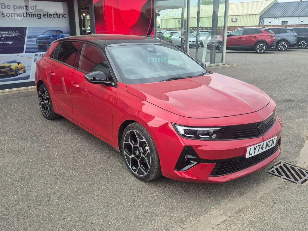 Vauxhall Astra 1.2 Turbo Ultimate Euro 6 S S Red