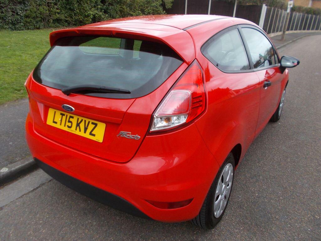 Ford Fiesta 1.25 Studio Euro 6 LT15KVZ Red #4