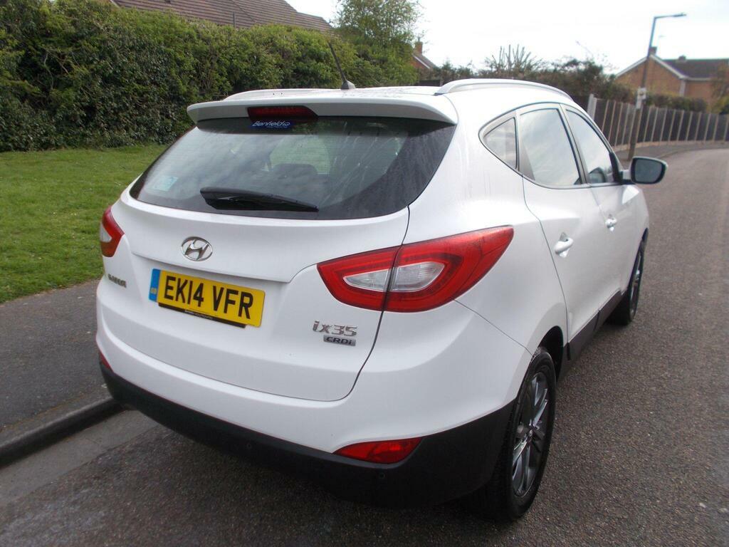 Hyundai Ix35 1.7 Crdi Se Euro 5 S S White #4