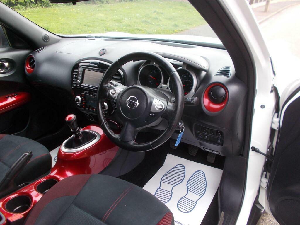 Nissan Juke 1.5 Dci Acenta Premium Euro 6 S S VK65XHB White #5