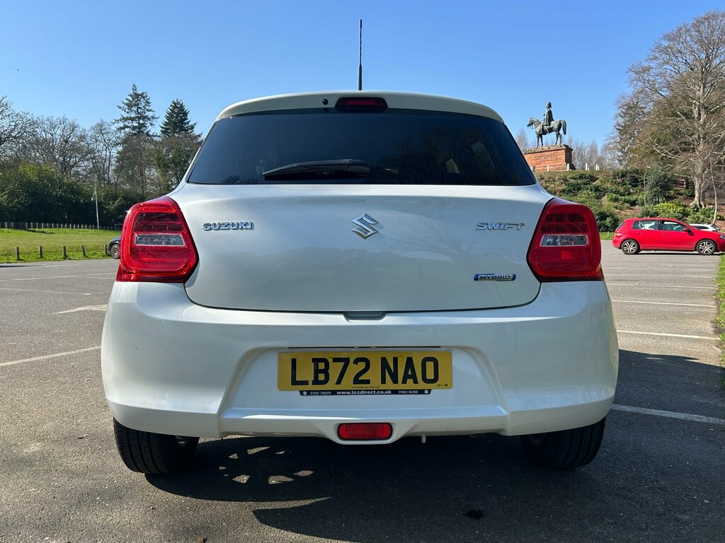 Suzuki Swift 1.2 Dualjet Mhev Sz-l Hatchback Hybrid LB72NAO White #6
