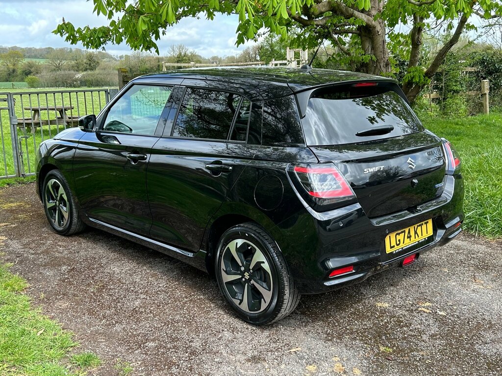 Suzuki Swift 1.2 Mhev Ultra Hatchback Hybrid Cvt Eur LG74KTT Black #3