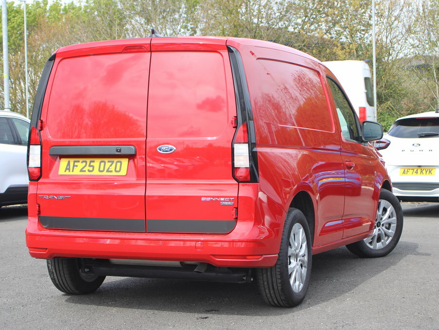 Ford Transit Connect 1.5 Ecoboost Phev 150 Limited Van AF25OZO Red #4