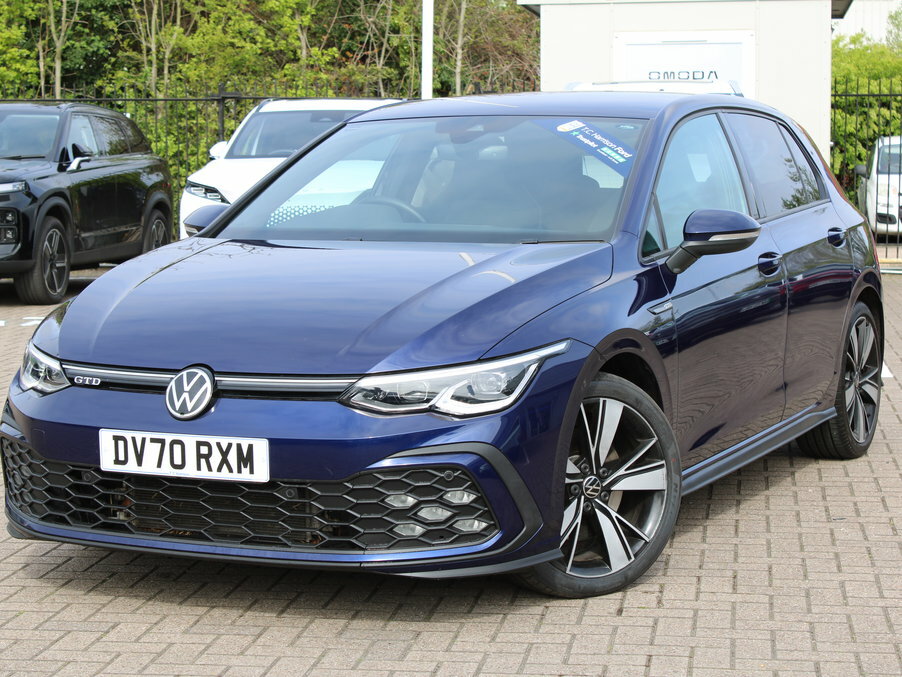 Volkswagen Golf 2.0 Tdi 200 Gtd Dsg DV70RXM Blue #2