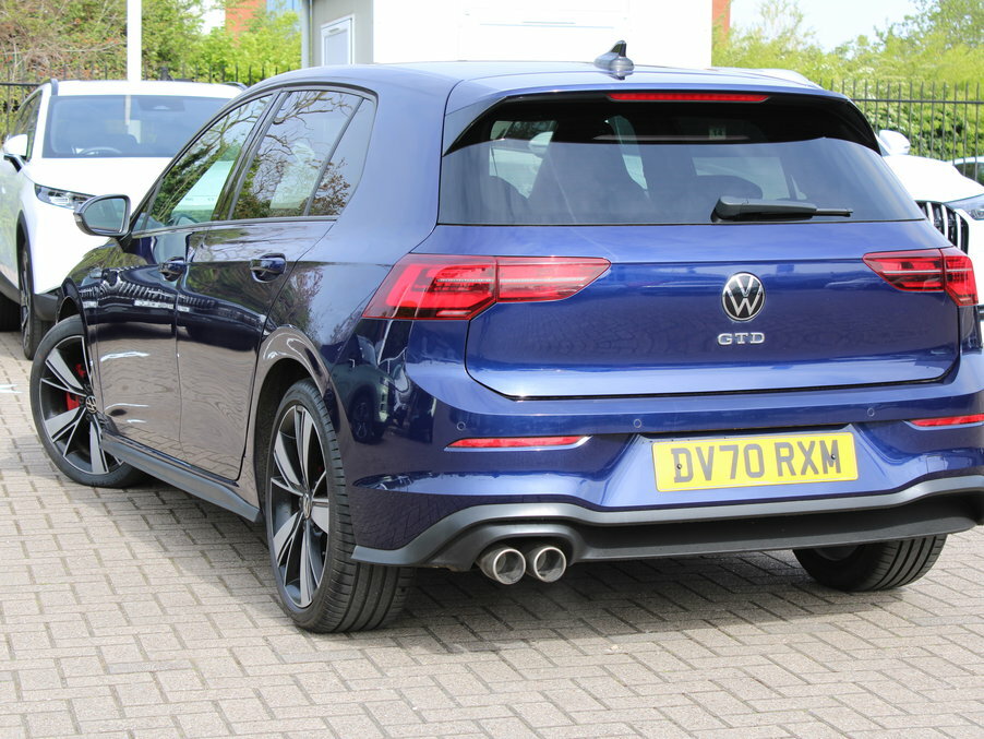 Volkswagen Golf 2.0 Tdi 200 Gtd Dsg DV70RXM Blue #5