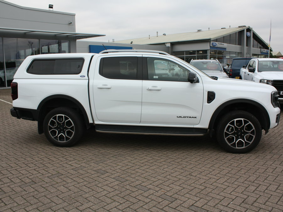 Ford Ranger Pick Up D Cab Wildtrak 3.0 Ecoblue V6 240 AJ74BKY White #6