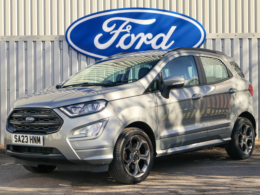 Ford Ecosport 1.0 Ecoboost 125 St-line SA23HNM Silver #2