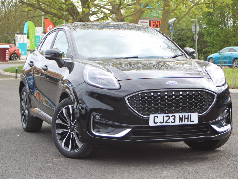 Ford Puma 1.0 Ecoboost Hybrid Mhev 155 St-line Vignale Black