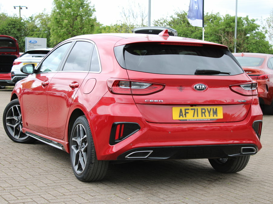 Kia Ceed 1.0T Gdi Isg Gt-line AF71RYM Red #5
