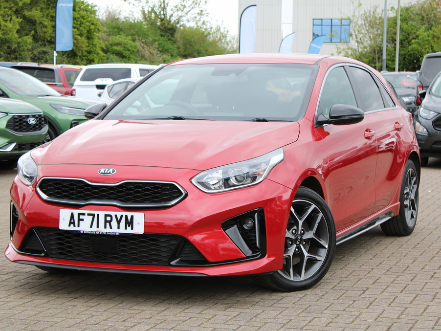 Kia Ceed 1.0T Gdi Isg Gt-line AF71RYM Red #2