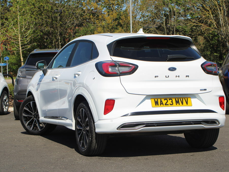 Ford Puma 1.0 Ecoboost Hybrid Mhev 155 St-line Vignale WA23MVV White #5