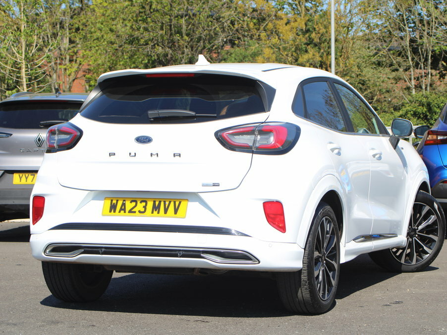 Ford Puma 1.0 Ecoboost Hybrid Mhev 155 St-line Vignale WA23MVV White #6