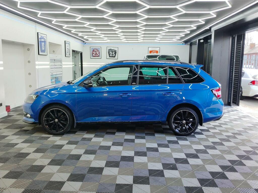 Skoda Fabia Estate 1.2 Tsi Monte Carlo Euro 6 Ss 2017 Blue #6