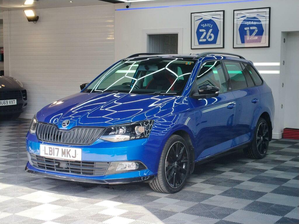 Skoda Fabia Estate 1.2 Tsi Monte Carlo Euro 6 Ss 2017 Blue #3