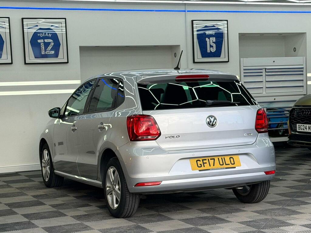 Volkswagen Polo Hatchback 1.0 Bluemotion Tech Match Edition Euro 6 GF17ULO Silver #4