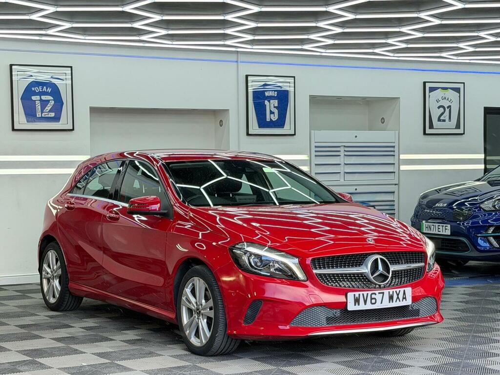 Mercedes-Benz A Class Hatchback 1.5 A180d Sport Premium 7G-dct Euro 6 Red