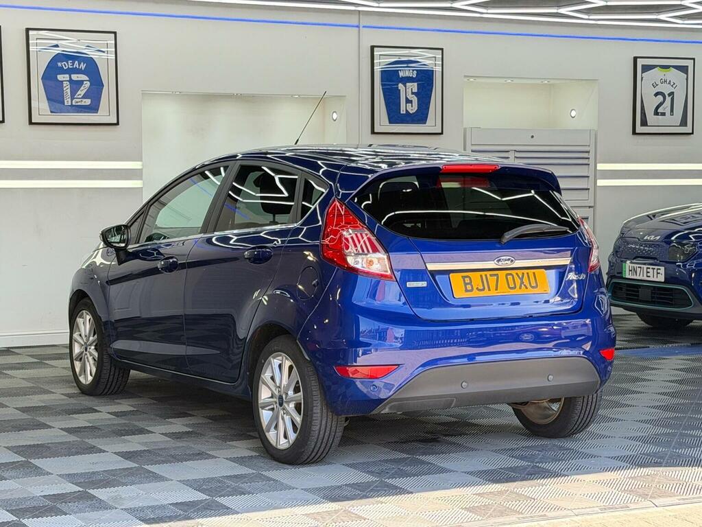 Ford Fiesta Hatchback 1.0T Ecoboost Titanium Powershift Euro 6 BJ17OXU Blue #4