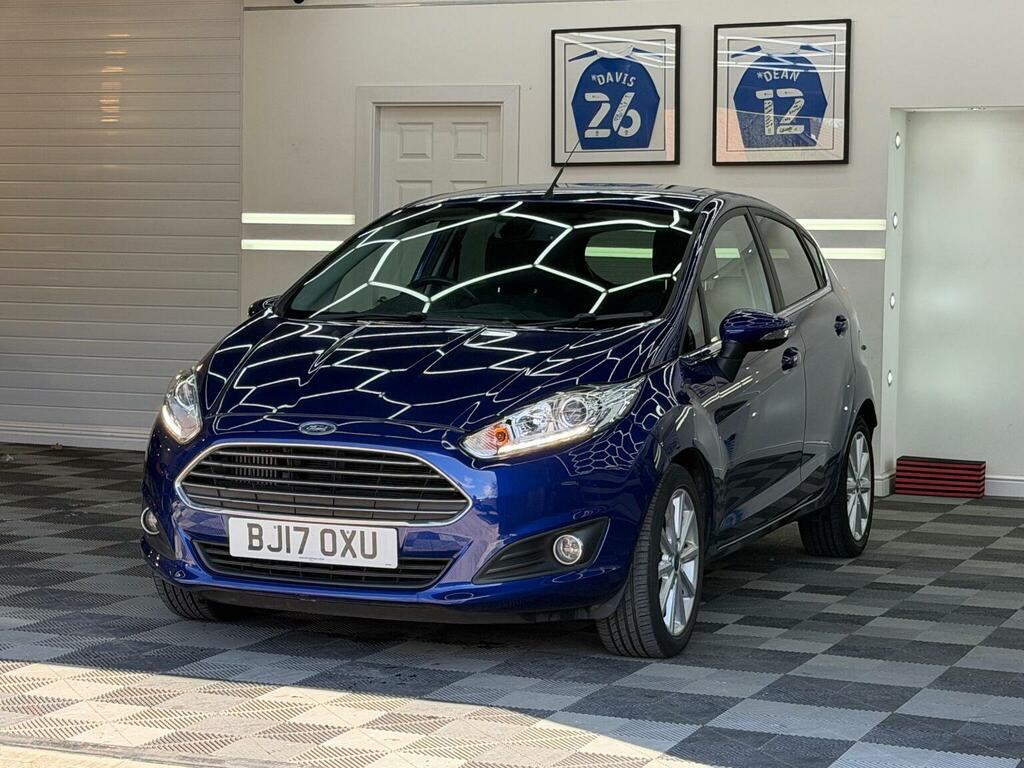 Ford Fiesta Hatchback 1.0T Ecoboost Titanium Powershift Euro 6 BJ17OXU Blue #3