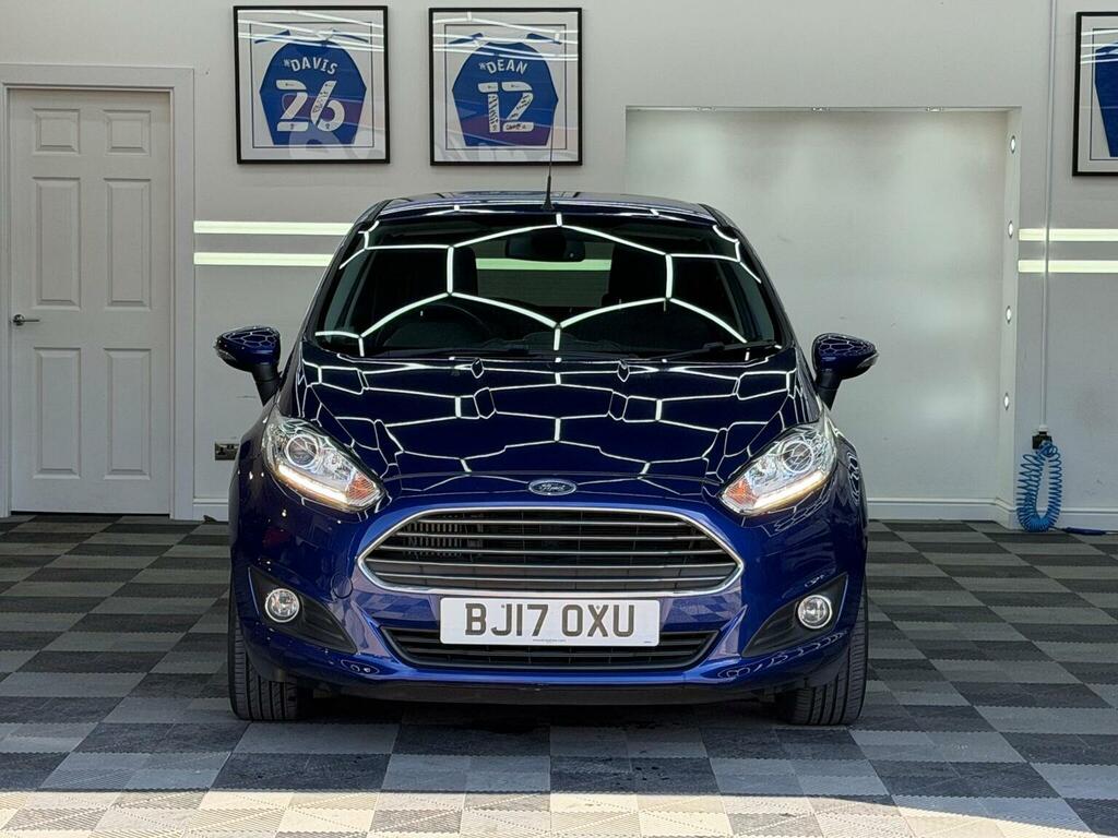 Ford Fiesta Hatchback 1.0T Ecoboost Titanium Powershift Euro 6 BJ17OXU Blue #2