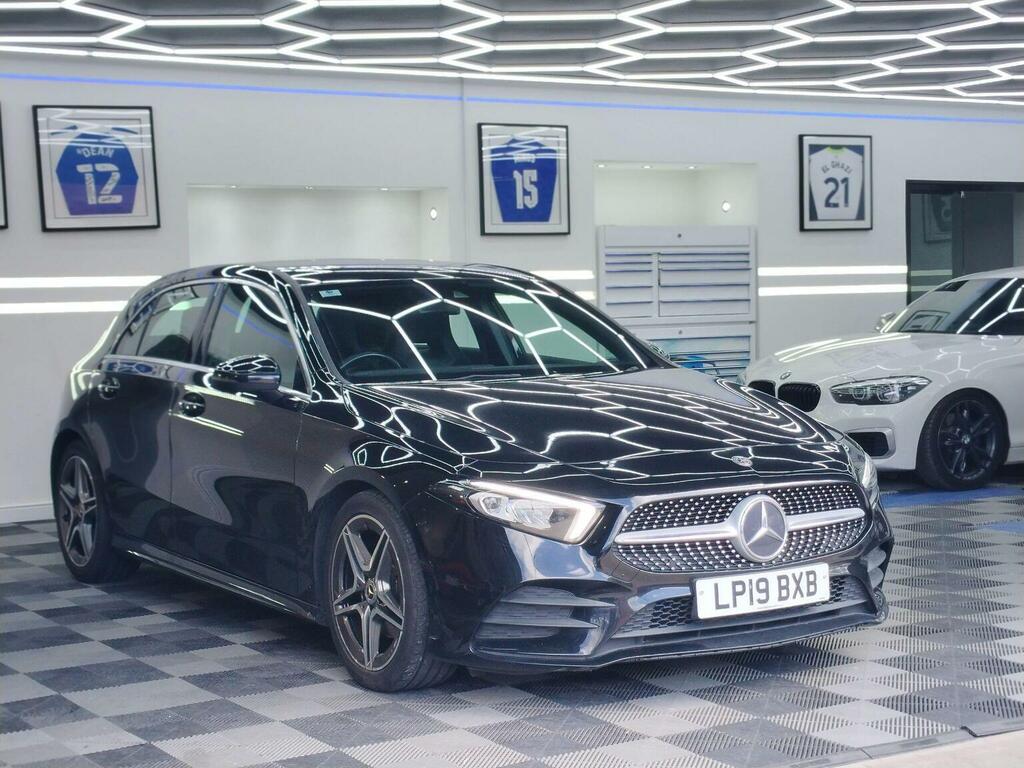 Mercedes-Benz A Class Hatchback 1.5 A180d Amg Line 7G-dct Euro 6 Ss 5 Black