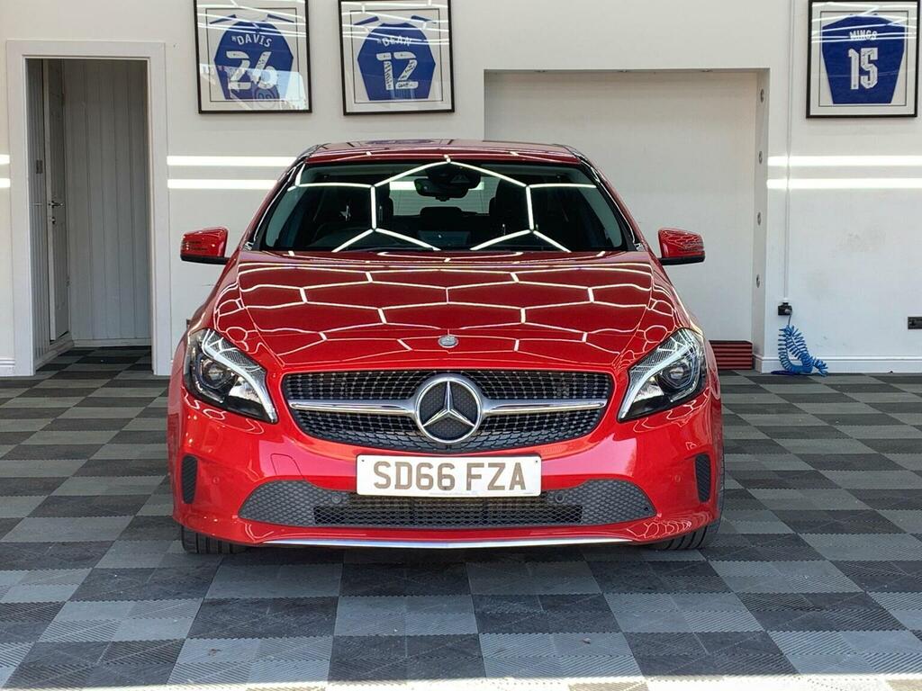 Mercedes-Benz A Class Hatchback 1.5 A180d Sport Premium 7G-dct Euro 6 SD66FZA Red #2