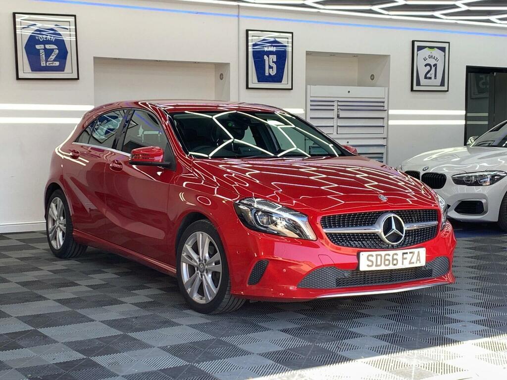 Mercedes-Benz A Class Hatchback 1.5 A180d Sport Premium 7G-dct Euro 6 Red