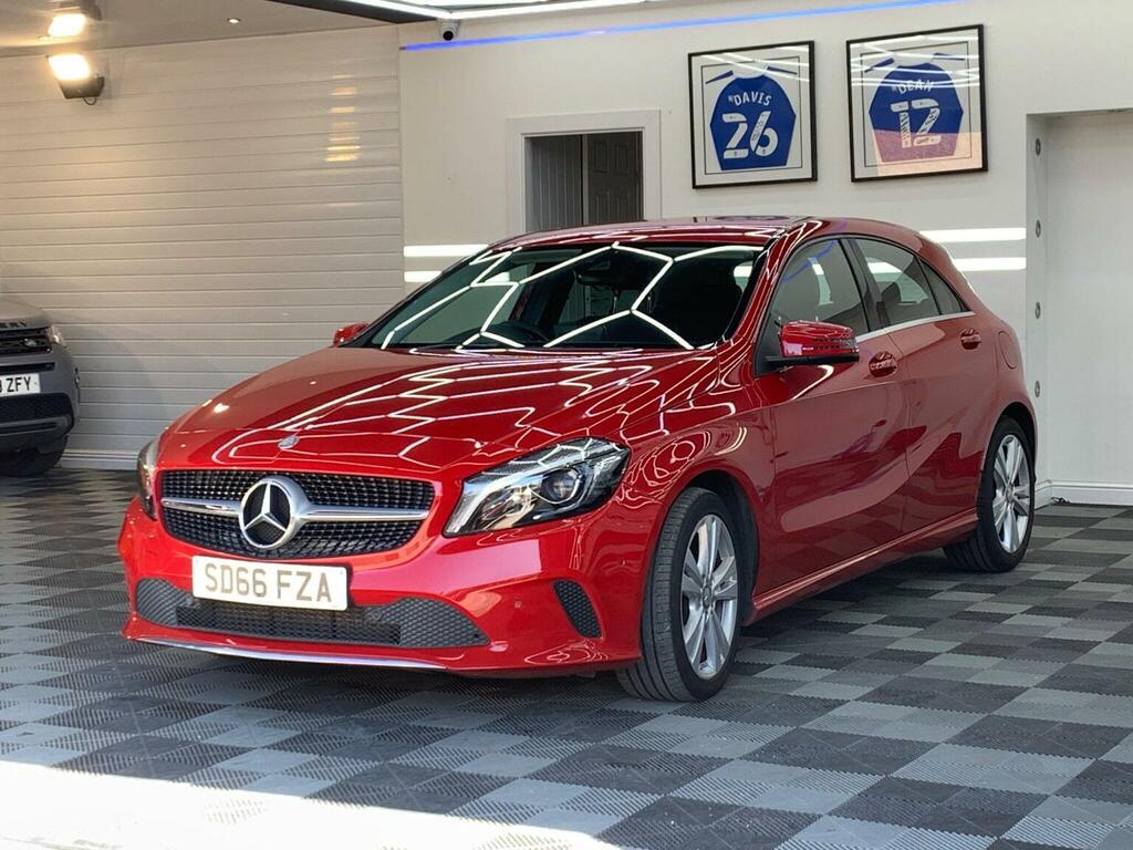 Mercedes-Benz A Class Hatchback 1.5 A180d Sport Premium 7G-dct Euro 6 SD66FZA Red #3