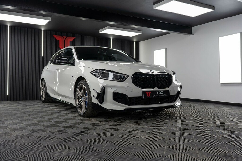 BMW 1 Series Hatchback LG71SLZ White #4
