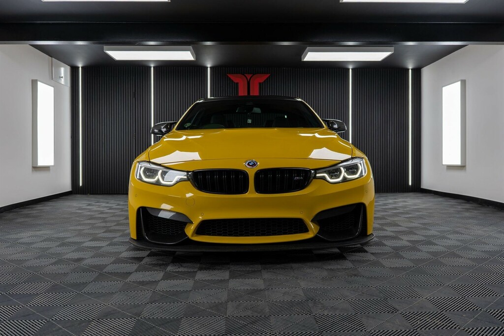BMW M4 Coupe GM18XXJ Yellow #6