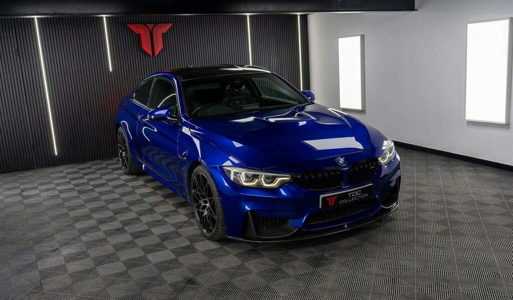 BMW M4 Coupe YF69HSA Blue #4
