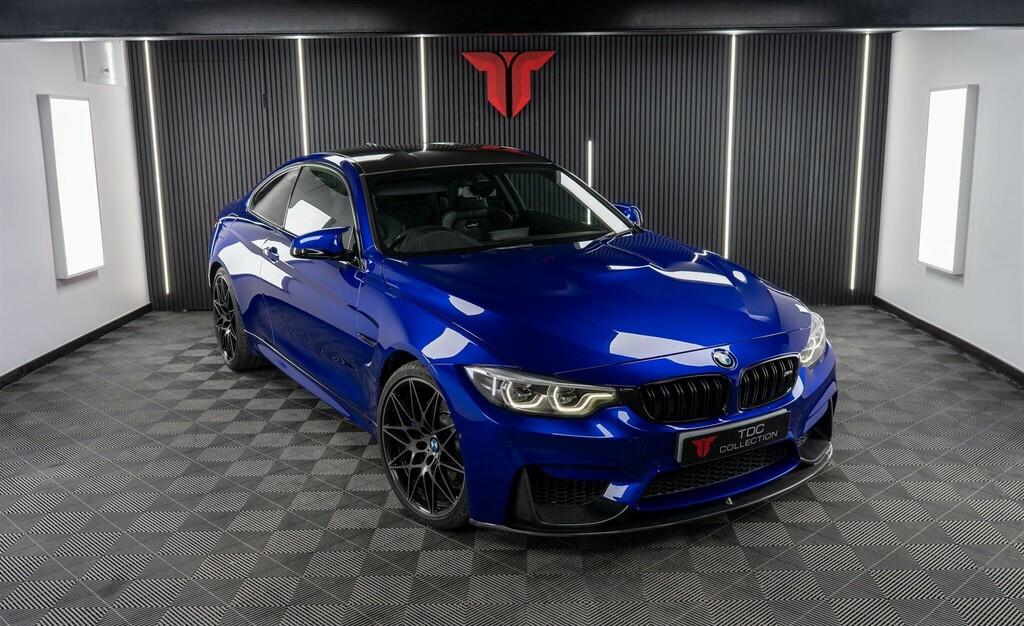 BMW M4 Coupe YF69HSA Blue #3