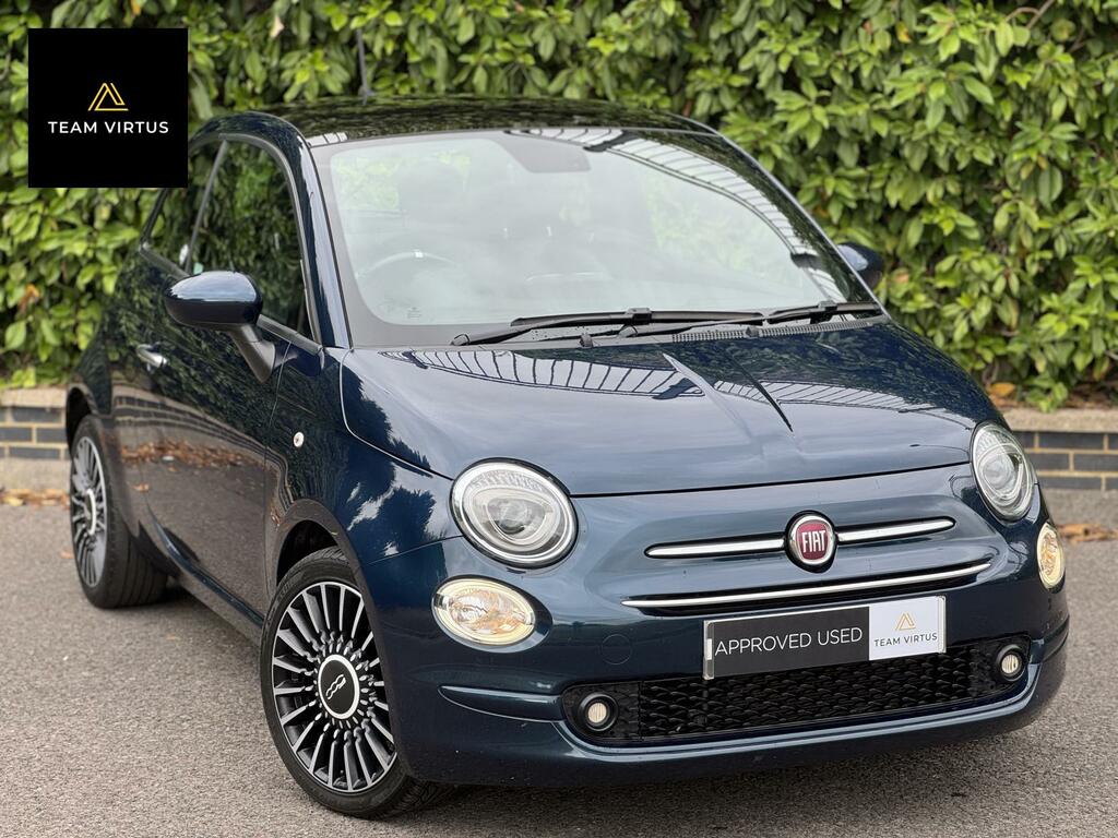 Fiat 500 1.0 Mhev Launch Edition Hatchback Manua WR70AHD Blue #3