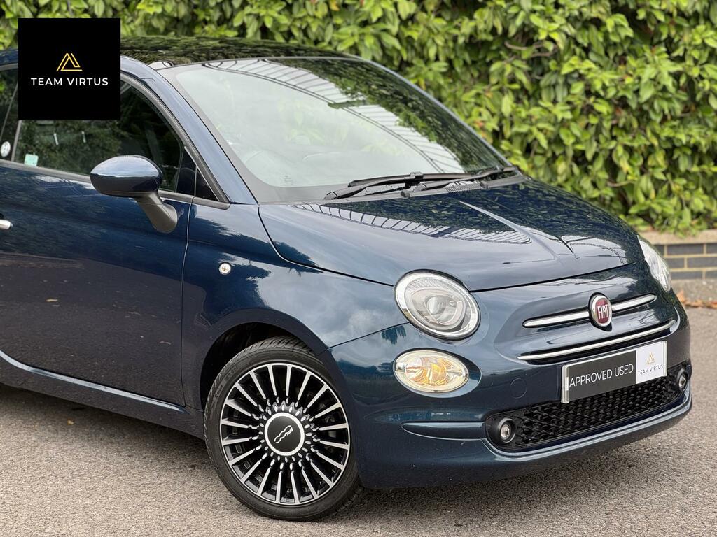 Fiat 500 1.0 Mhev Launch Edition Hatchback Manua WR70AHD Blue #4