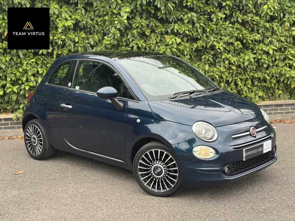 Fiat 500 1.0 Mhev Launch Edition Hatchback Manua WR70AHD Blue #2