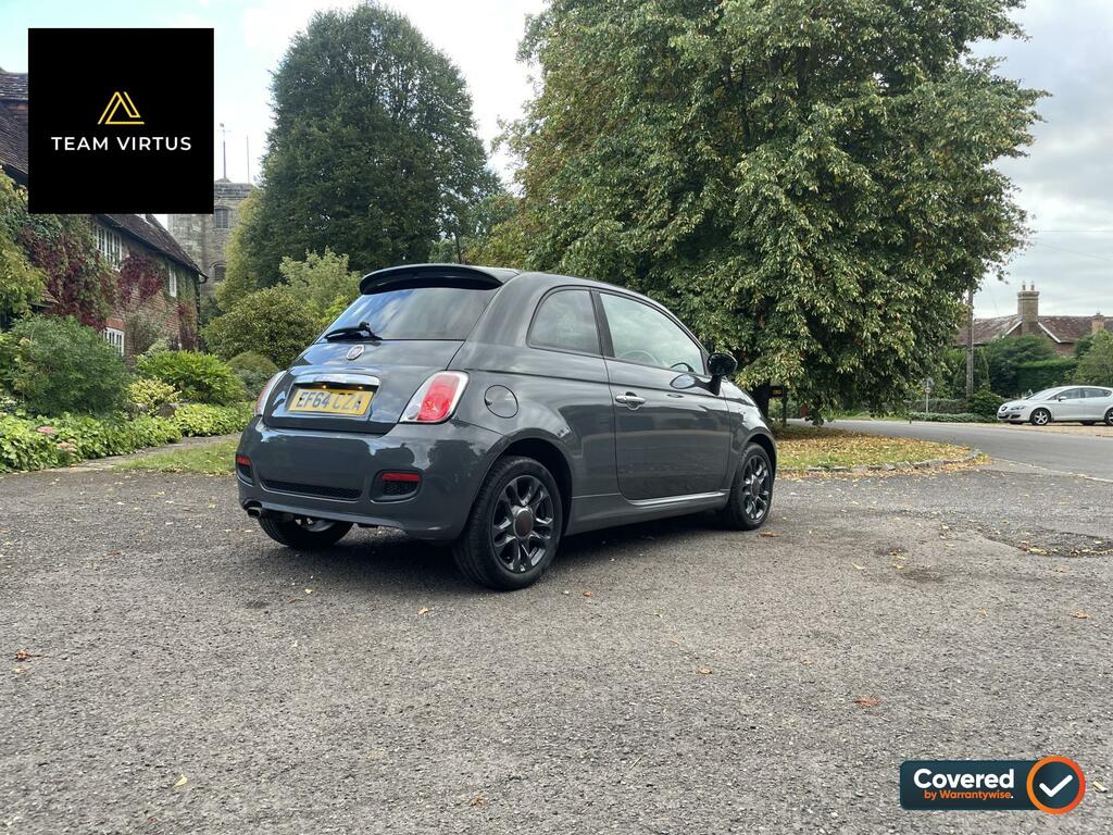 Fiat 500 1.2 S Hatchback Dualogic Euro 6 S S Grey #6