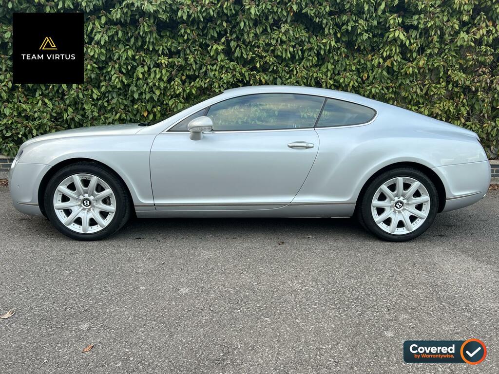 Bentley Continental Gt 6.0 Gt Coupe 410 G Km 552 Bh Silver