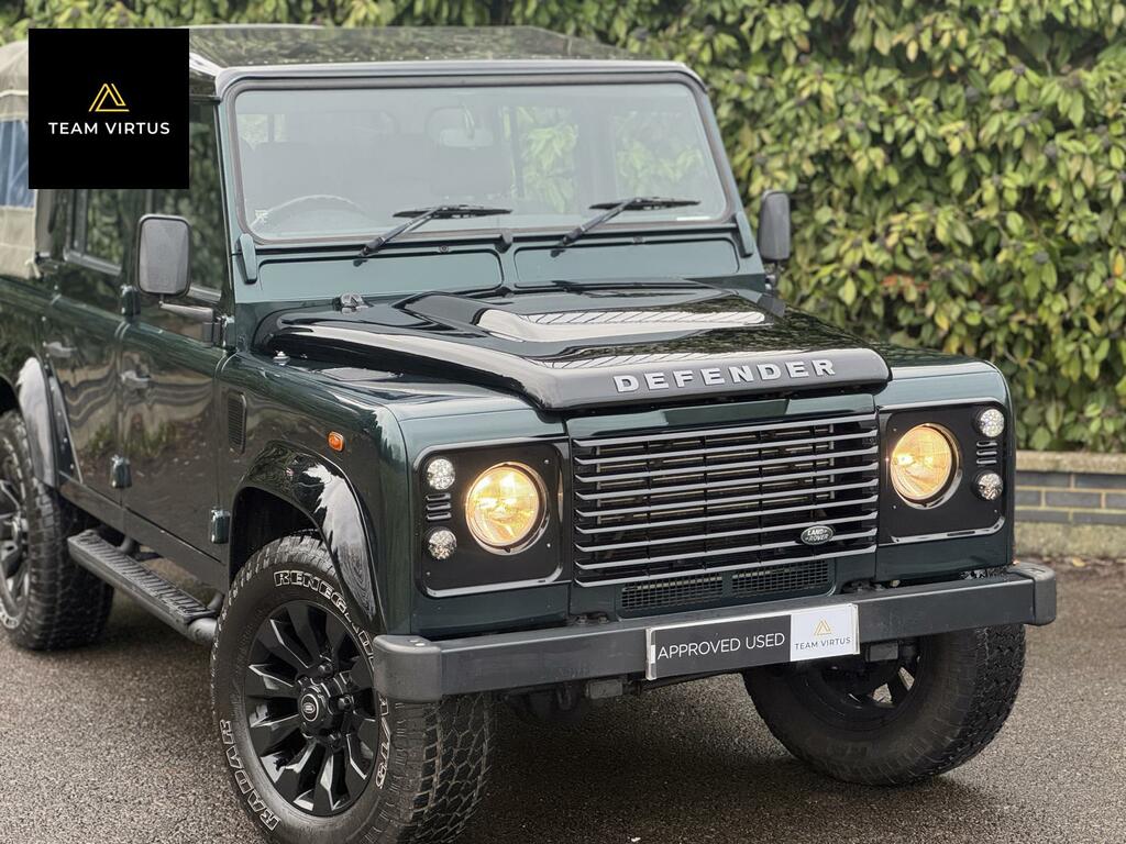 Land Rover Defender 110 2.2 Doublecab Pickup 2006 - 2016 KN15OUY Green #4