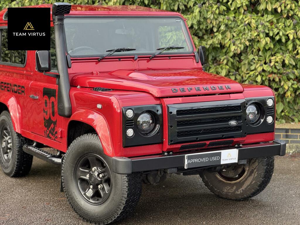 Land Rover Defender 90 2.2 Tdci Xs Station Wagon Double Cab Ma WG62USH Red #6