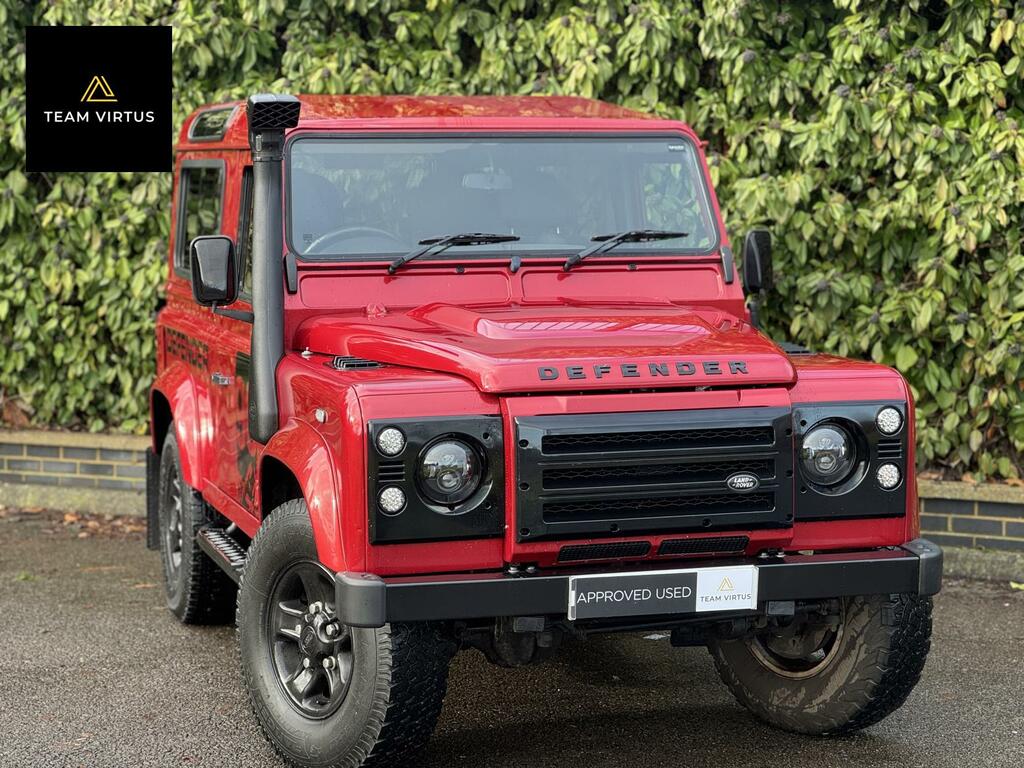 Land Rover Defender 90 2.2 Tdci Xs Station Wagon Double Cab Ma WG62USH Red #5